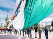 Conmemora el Día de la Bandera en la Ventana al Mar
