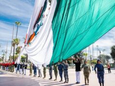 Conmemora el Día de la Bandera en la Ventana al Mar