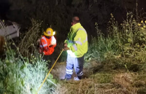 Muere septuagenario tras volcadura cerca de San Vicente