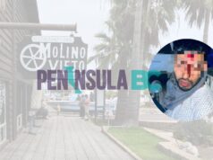 Golpeó a su pareja con una botella en el Molino Viejo de San Quintín