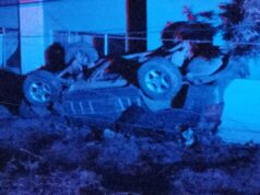 Conductor provoca apagón tras accidentarse en El Rosario