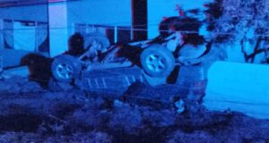 Conductor provoca apagón tras accidentarse en El Rosario