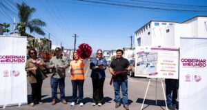 Cumple Claudia Agatón con rehabilitación de calles en Ecolomas