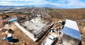 Construye CESPE tanque de almacenamiento en la zona sur de Ensenada