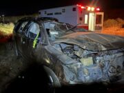 Muere conductor tras volcadura en el ejido Díaz Ordaz