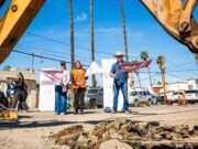 Encabeza Claudia Agatón arranques de rehabilitación de dos vialidades importantes de Ensenada