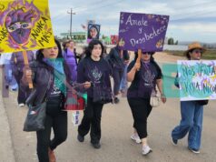 Continúa desigualdad contra mujeres en San Quintín, denuncian en marcha conmemorativa