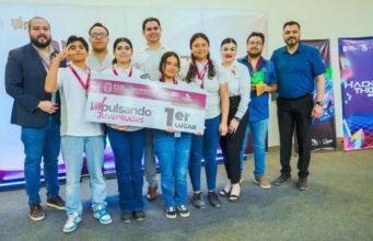 Triunfan alumnos del CECyTE San Quintín en concurso estatal de innovación tecnológica en Mexicali