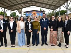 Imparte FGE taller preventivo a estudiantes de la secundaria 85 en San Quintín