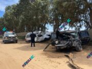 Menor provoca choque en camino de La Cali en San Quintín