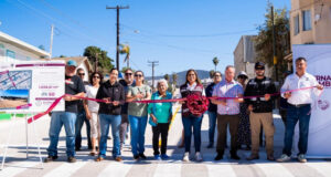 Inaugura Claudia Agatón pavimentación por más de 2.7 MDP en el sector oriente de Ensenada