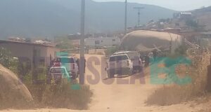 Localizan maleta con restos humanos durante excavación en Ensenada