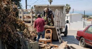 Anuncia Claudia Agatón jornada de recolección de basura de traspatio en la colonia La Escondida