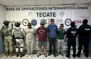 Capturan a «El Salo», líder delictivo relacionado con homicidios en Tecate