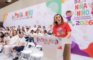 Fomenta Marina del Pilar liderazgo de la niñez bajacaliforniana en el Día del Niño