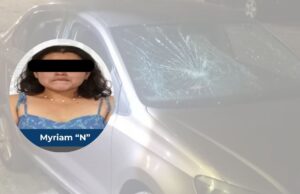 Detienen a joven tras arrojar piedras a vehículo en Ensenada
