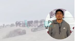 Sorprenden a jóvenes derrapando en playa El Pabellón y tratan de huir en San Quintín