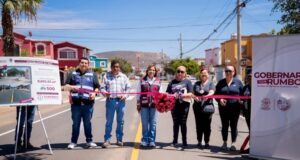 Transforman más de 8 mil 600 m2 de vialidad en Villas del Real VII en Ensenada