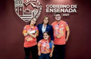 Claudia Agatón refrenda su apoyo a las y los atletas ensenadenses