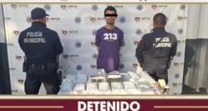 Aseguran 17 paquetes de presunta droga tras operativo por robo de vehículo en Tijuana