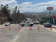 Atiende CESPE fuga en la calle Ámbar en Ensenada