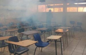 Estudiantes detonan bomba «molotov» en secundaria de Mexicali