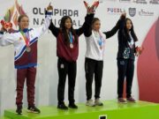 Joven de San Quintín se corona subcampeona nacional de lucha olímpica en Puebla