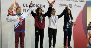 Joven de San Quintín se corona subcampeona nacional de lucha olímpica en Puebla