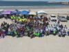 Retiran casi 700 kilos de basura en la jornada “Juntos por Nuestras Costas 2026” en Playa Hermosa