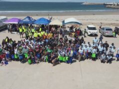 Retiran casi 700 kilos de basura en la jornada “Juntos por Nuestras Costas 2026” en Playa Hermosa