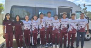 Acuden jóvenes de San Quintín a la Olimpiada Nacional 2026 en Puebla