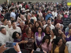 Acude Armando Ayala a Segundo informe legislativo de la Senadora Malú Mícher