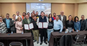 Signa Ismael Burgueño convenio con el STIRTT para fortalecer la difusión del Ayuntamiento de Tijuana