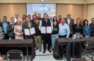 Signa Ismael Burgueño convenio con el STIRTT para fortalecer la difusión del Ayuntamiento de Tijuana