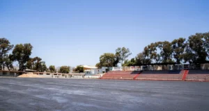Supervisa Claudia Agatón avance del 50% en la rehabilitación del Campo Nueva Ensenada