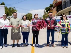 Supera gobierno de Claudia de Agatón 135 MDP en obras de pavimentación en Ensenada
