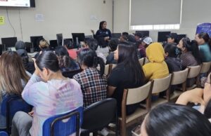 Imparten capacitación sobre el protocolo para revisión de pertenencias en la telesecundaria 51