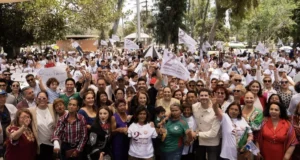 Concluye Armando Ayala informes legislativos en BC; acudieron más de 11 mil personas