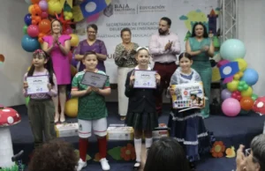 Celebran concurso Cuenta Cuentos Municipal con alumnos de primaria en Ensenada