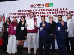 Completa Ismael Burgueño su registro al proceso interno de Morena rumbo a la gubernatura