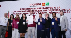Completa Ismael Burgueño su registro al proceso interno de Morena rumbo a la gubernatura
