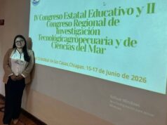 Docente del CBTA 307 expone investigación sobre Inteligencia Artificial en Congreso Regional de Chiapas
