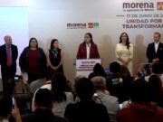 Morena formaliza coalición con PT y PVEM para las elecciones de 2027