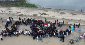 Retiran más de una tonelada de basura tras jornada de limpieza del CBTA 146 en playa San Ramón