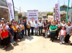 Atiende gobierno de Marina del Pilar a comunidades prioritarias con alcantarillado como parte de la Estrategia Corazones