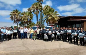 Presentan a la Policía Turística de San Quintín, aunque aún no hay oficiales adscritos a la división