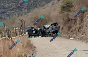 Muere joven tras choque en camino que conduce a las aguas termales de San Carlos