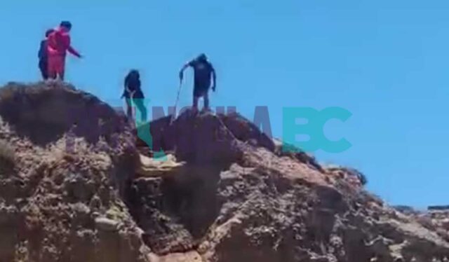 cuerpo El Rosario abajo