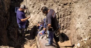 Inicia CESPE reparación del acueducto Morelos en Ensenada