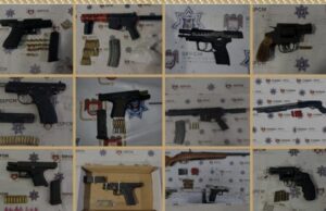 Decomisa SSPCM 368 armas de fuego durante el primer semestre del 2026 en Tijuana